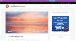 Desktop Screenshot of cafe-referencement.com